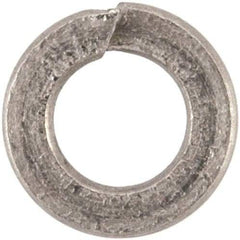 Value Collection - M2, 2.1mm ID, 4.4mm OD, 0.5mm Thick Split Lock Washer - 316 Austenitic Grade A4 Stainless Steel, Uncoated, 2.1mm Min ID, 2.4mm Max ID, 4.4mm Max OD - Industrial Tool & Supply