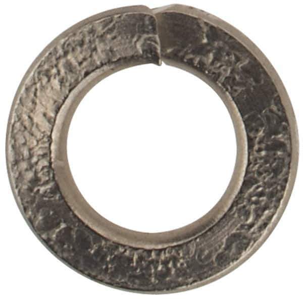 Value Collection - M2.5, 2.6mm ID, 5.1mm OD, 0.6mm Thick Split Lock Washer - 316 Austenitic Grade A4 Stainless Steel, Uncoated, 2.6mm Min ID, 2.9mm Max ID, 5.1mm Max OD - Industrial Tool & Supply