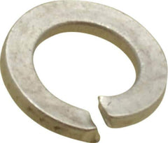 Value Collection - M4, 4.1mm ID, 7.6mm OD, 0.9mm Thick Split Lock Washer - 316 Austenitic Grade A4 Stainless Steel, Uncoated, 4.1mm Min ID, 4.4mm Max ID, 7.6mm Max OD - Industrial Tool & Supply