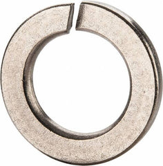 Value Collection - M16, 16.2mm ID, 27.4mm OD, 3.5mm Thick Split Lock Washer - 316 Austenitic Grade A4 Stainless Steel, Uncoated, 16.2mm Min ID, 17mm Max ID, 27.4mm Max OD - Industrial Tool & Supply