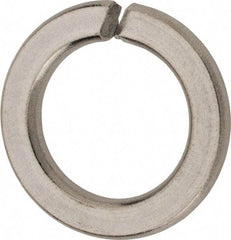 Value Collection - M18, 18.2mm ID, 29.4mm OD, 3.5mm Thick Split Lock Washer - 316 Austenitic Grade A4 Stainless Steel, Uncoated, 18.2mm Min ID, 19mm Max ID, 29.4mm Max OD - Industrial Tool & Supply