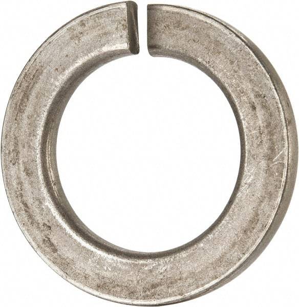 Value Collection - M36, 36.5mm ID, 58.2mm OD, 6mm Thick Split Lock Washer - 316 Austenitic Grade A4 Stainless Steel, Uncoated, 36.5mm Min ID, 37.7mm Max ID, 58.2mm Max OD - Industrial Tool & Supply