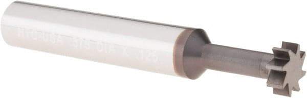 Value Collection - 3/8" x 1/8" Woodruff Keyseat Cutter - 2-1/2" OAL x 3/8" Shank - Industrial Tool & Supply