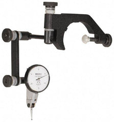 Mitutoyo - 0.0005" Graduation, 0.03" Max Meas, 0-15-0 Dial Reading, Indicator & Base Kit - 1-1/2" Dial Diam - Industrial Tool & Supply