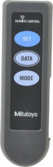 Mitutoyo - Drop Indicator Remote Control - For Use with Digimatic Indicator ID-H - Industrial Tool & Supply