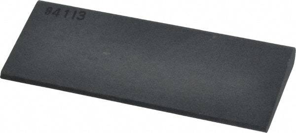 Made in USA - 4-1/2" Long x 1-3/4" Diam x 3/8" Thick, Silicon Carbide Sharpening Stone - Round, Fine Grade - Industrial Tool & Supply