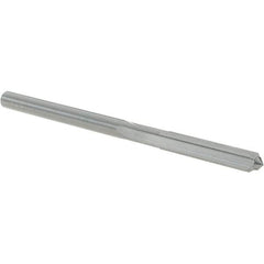 OSG - #19 Solid Carbide Chucking Reamer - Straight Flute, 5/32" Straight Shank, 7/8" Flute Length, 2-3/4" OAL - Industrial Tool & Supply