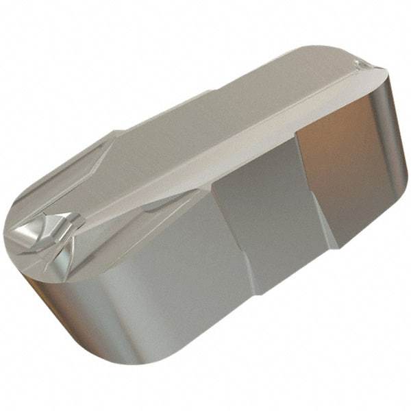 Iscar - 478239GIF Grade IC8250, 4.78mm Cutting Width Carbide Grooving Insert - 11.4mm Max Depth of Cut, Neutral, 2.39mm Corner Radius, TiCN/Al2O3/TiN Finish - Industrial Tool & Supply