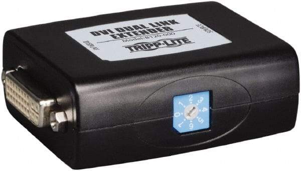 Tripp-Lite - Extender Equalizer - DVI Connector, Black, Use with DVI-D Cable - Industrial Tool & Supply
