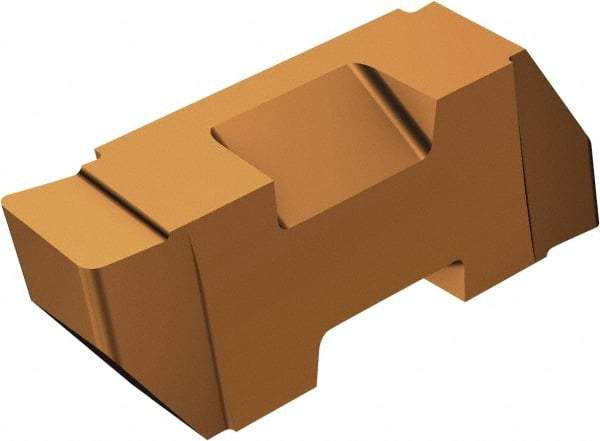 Sandvik Coromant - 4TLGP Grade 1125, 1/4" Cutting Width Carbide Grooving Insert - 1/4" Max Depth of Cut, Right Hand, 0.57mm Corner Radius, TiCrAlN/TiAlN Finish - Industrial Tool & Supply