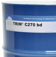 Master Fluid Solutions - Trim C270 bd, 54 Gal Drum Cutting Fluid - Synthetic - Industrial Tool & Supply