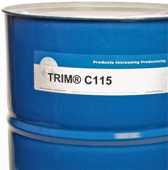 Master Fluid Solutions - Trim C115, 54 Gal Drum Grinding Fluid - Synthetic, For Machining - Industrial Tool & Supply