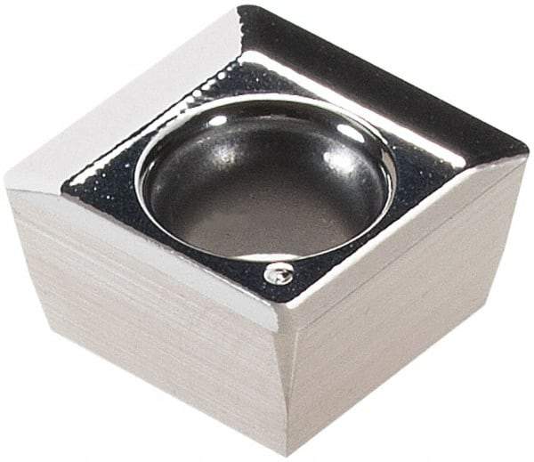 Walter - SPHT060304 G88 Grade WK10 Carbide Milling Insert - Uncoated, 0.1252" Thick, 1/4" Inscribed Circle, 0.4mm Corner Radius - Industrial Tool & Supply