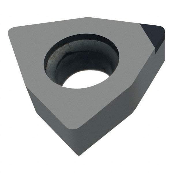 Walter - WCMW21.51 Grade WCB50 CBN Boring Insert - Uncoated, Trigon, 1/4" Inscr Circle, 3/32" Thick, 1/64" Corner Radius - Industrial Tool & Supply