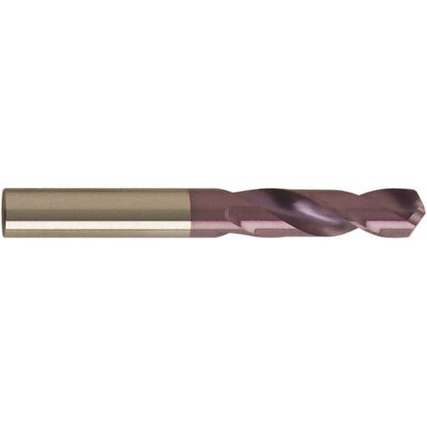 Guhring - 8.9mm 118° Spiral Flute Solid Carbide Screw Machine Drill Bit - Industrial Tool & Supply