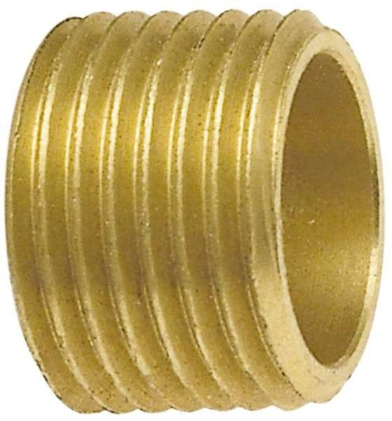NIBCO - 1/2" Cast Copper Pipe Flush Adapter - C X M, Pressure Fitting - Industrial Tool & Supply