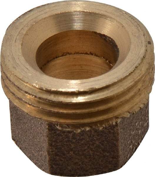NIBCO - 1/2" Cast Copper Pipe Hose Adapter - C x Hose, Pressure Fitting - Industrial Tool & Supply