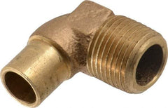 NIBCO - 1/2" Cast Copper Pipe 90° Elbow - FTG x M, Pressure Fitting - Industrial Tool & Supply
