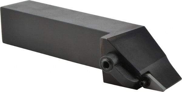 Seco - MVJN, Left Hand Cut, 93° Lead Angle, 1" Shank Height x 1" Shank Width, Negative Rake Indexable Turning Toolholder - 6" OAL, VNMG 332 Insert Compatibility, Series Multi-Directional Turning (MDT) - Industrial Tool & Supply