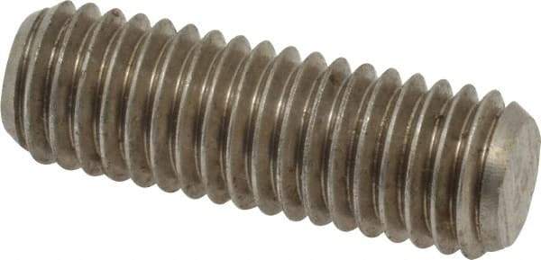 Dan-Loc Bolt & Gasket - 1/2-13 1-1/2" OAL Fully Threaded Stud - Stainless Steel, Plain Finish - Industrial Tool & Supply