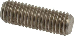 Dan-Loc Bolt & Gasket - 1/2-13 1-1/2" OAL Fully Threaded Stud - Stainless Steel, Plain Finish - Industrial Tool & Supply