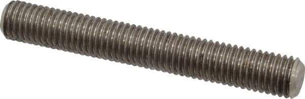 Dan-Loc Bolt & Gasket - 5/8-11 4-1/2" OAL Fully Threaded Stud - Stainless Steel, Plain Finish - Industrial Tool & Supply