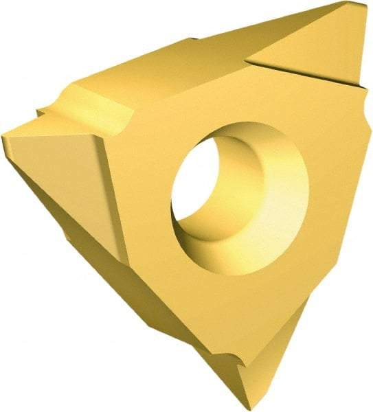 Vargus - 5VIL27 TR Grade VKX Internal On Edge Threading Insert - TiN Finish, 5/8" Inscribed Circle, Left Hand Cut - Industrial Tool & Supply