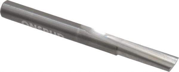 Onsrud - 1/4" Diam, 1/4" Shank Diam, 3/4" Length of Cut, 1 Flute Single Edge Straight Router Bit - 2-1/2" Overall Length, Right Hand Cut, Solid Carbide - Industrial Tool & Supply