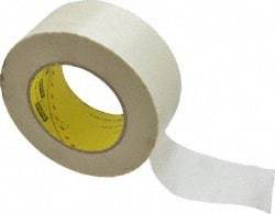 3M - 60 Yd Long x 2" Wide, Series 361, White Silicone Glass Cloth Tape - 7.5 mil Thick, 182 Lb/In Tensile Strength - Industrial Tool & Supply