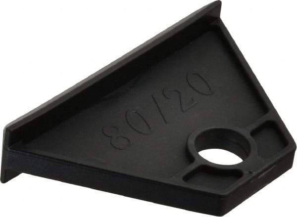 80/20 Inc. - 3" Wide, 1.6" High, Open Shelving Polymer Shelf - Nylon, 1.05" Deep, Use with Series 15 - Industrial Tool & Supply