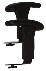 Bevco - Black Adjustable Arms - For Multi-Task Swivel Chairs - Industrial Tool & Supply