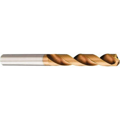 Sandvik Coromant - 9.92mm 140° Spiral Flute Solid Carbide Screw Machine Drill Bit - Industrial Tool & Supply