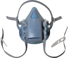 3M - Series 7500, Size M Half Mask Respirator - 4-Point Suspension, Bayonet Connection - Industrial Tool & Supply