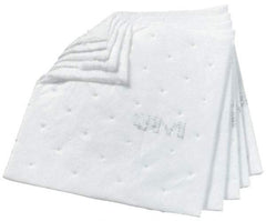 PRO-SAFE - 75 Gal Capacity per Package, Oil Only Pad - 30" Long x 30" Wide, Polypropylene - Industrial Tool & Supply