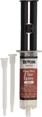 Devcon - 14 mL Syringe Two Part Epoxy - 30 min Working Time, Series 2 Ton - Industrial Tool & Supply