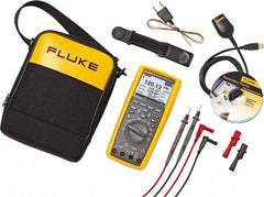 Fluke - 16 Piece, Electrical Test Equipment Combination Kit - 1,000 Volt Max, 10 Max Amp - Industrial Tool & Supply