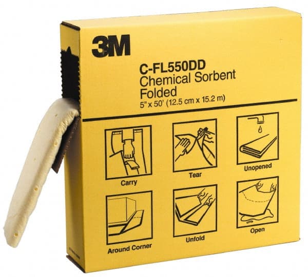 3M - Pads, Rolls & Mats Type: Roll Application: Chemical/Hazmat - Industrial Tool & Supply