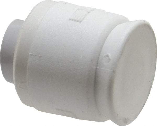 Parker - 1/4" Outside Diam, Polypropylene Push-to-Connect Tube Cap - 150 Max psi, Tan - Industrial Tool & Supply