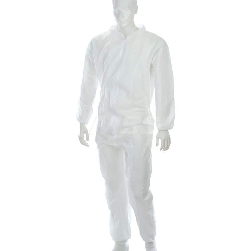 PRO-SAFE - Pack of (25), Size 4XL SMS General Purpose Coveralls - Industrial Tool & Supply