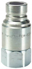Parker - 1-5/16-12 SAE Steel Hydraulic Hose Female Straight Thread Nipple - 2,900 psi - Industrial Tool & Supply