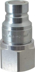 Parker - 3/4 - 14 NPSF Steel Hydraulic Hose Female Pipe Thread Nipple - 3,625 psi - Industrial Tool & Supply