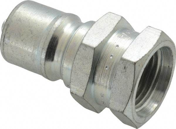 Parker - 3/4-16 SAE ORB Steel Hydraulic Hose Female Straight Thread Nipple - 4,000 psi - Industrial Tool & Supply