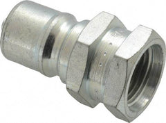 Parker - 3/4-16 SAE ORB Steel Hydraulic Hose Female Straight Thread Nipple - 4,000 psi - Industrial Tool & Supply