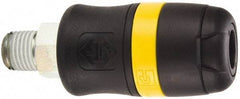 Parker - 1/2 Male NPTF Industrial Pneumatic Hose Coupler - Polyamide, 1/2" Body Diam - Industrial Tool & Supply
