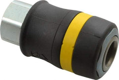 Parker - 1/2 Female NPTF Industrial Pneumatic Hose Coupler - Polyamide, 1/2" Body Diam - Industrial Tool & Supply
