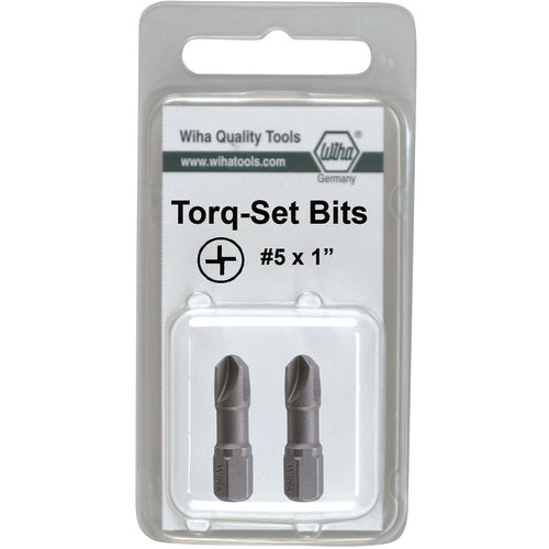 Torq-Set Insert Bit #8 × 25mm (2 Bit Pack) - Industrial Tool & Supply