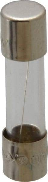 Cooper Bussmann - 125 VAC, 32 VDC, 4 Amp, Fast-Acting Miniature Glass Fuse - 20mm OAL, 10 at AC kA Rating, 5mm Diam - Industrial Tool & Supply