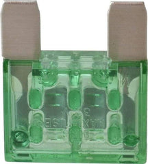 Cooper Bussmann - 30 Amp, 32 VDC, Bussmann MAX-30, Fast Acting Automotive Fuse - 1.35" Long, Green, Littlefuse MAX30, Ferraz Shawmut AF3-30 - Industrial Tool & Supply
