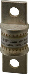 Cooper Bussmann - 160 VDC, 300 VAC, 80 Amp, Fast-Acting General Purpose Fuse - Bolt-on Mount, 2-5/32" OAL, 20 at DC, 200 at AC (RMS) kA Rating, 3/4" Diam - Industrial Tool & Supply