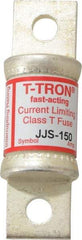 Cooper Bussmann - 600 VAC, 150 Amp, Fast-Acting General Purpose Fuse - Bolt-on Mount, 3-1/4" OAL, 200 at AC (RMS) kA Rating, 7/8" Diam - Industrial Tool & Supply